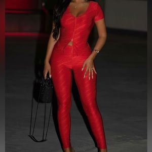 Red 2 piece set